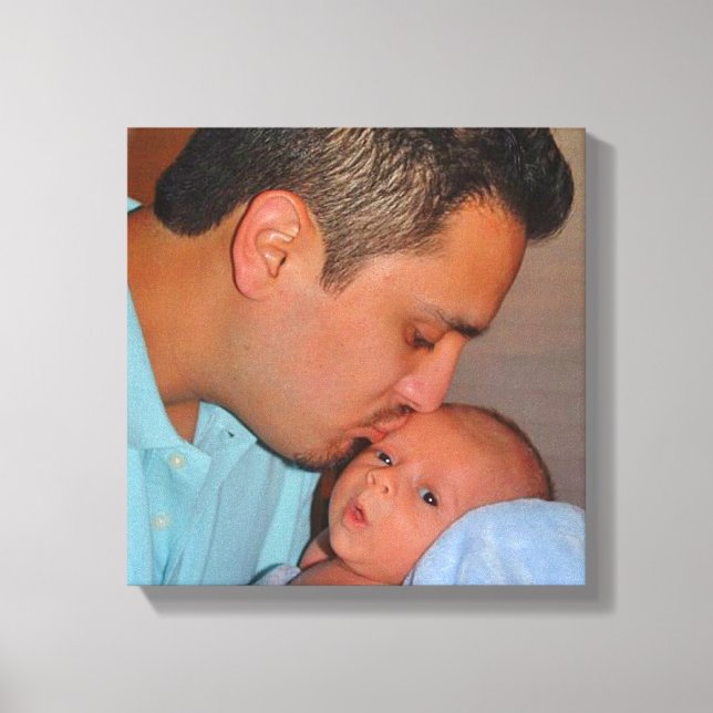Create Your Own Keepsake Remembrance Photo Canvas (Front)
