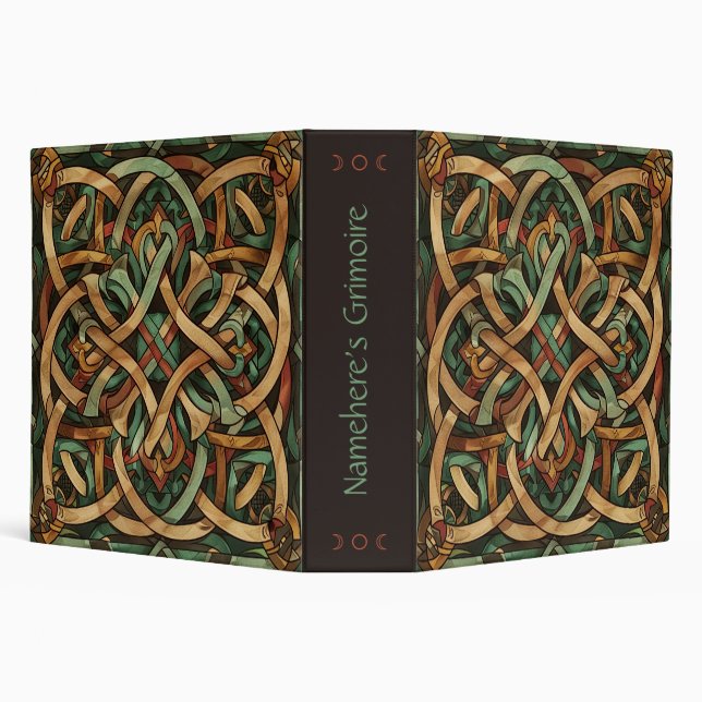 Create Your Own Kells Style Celtic Knotwork Binder (Background)