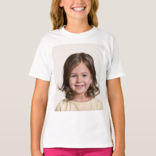 Create Your Own Kid Child Photo Custom Picture T-Shirt