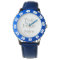 Create Your Own Kid's Black Leather Strap Watch