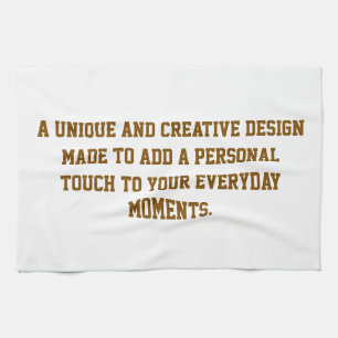 Create Your Own Kitchen Towel 16" x 24"