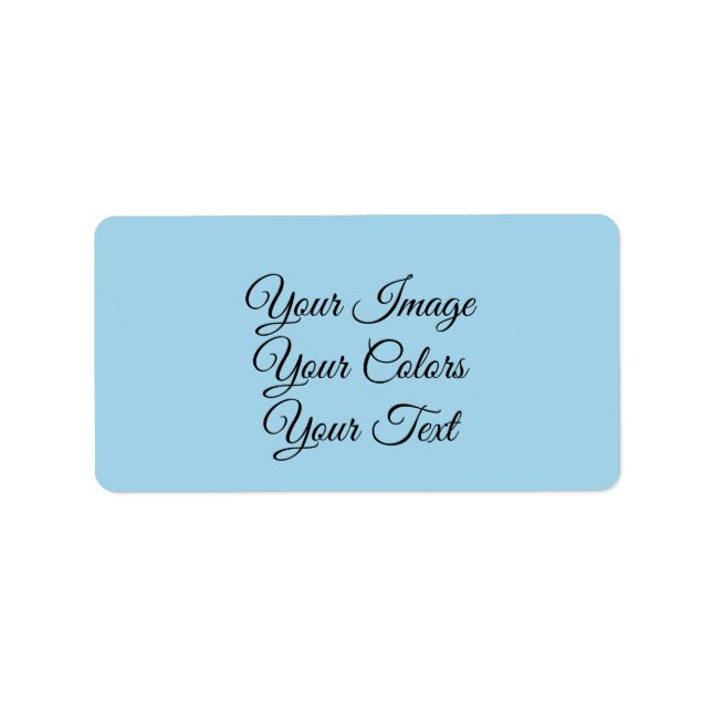Create Your Own Label (Front)