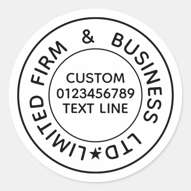 Create Your Own Label Personalized Template text (Front)