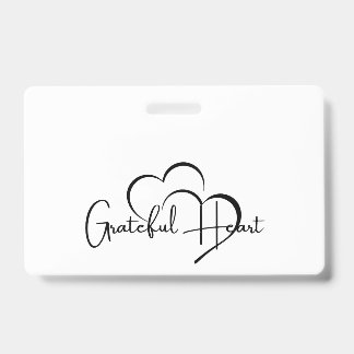 Create Your Own Landscape PVC Plastic Badge
