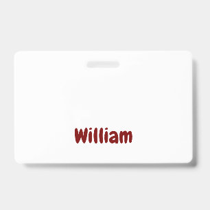 Create Your Own Landscape PVC Plastic Badge