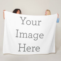 Create Your Own Large 60" x 80" Fleece Blanket