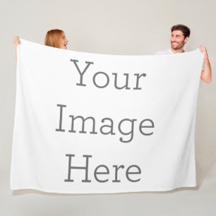 Create Your Own Large 60" x 80" Fleece Blanket