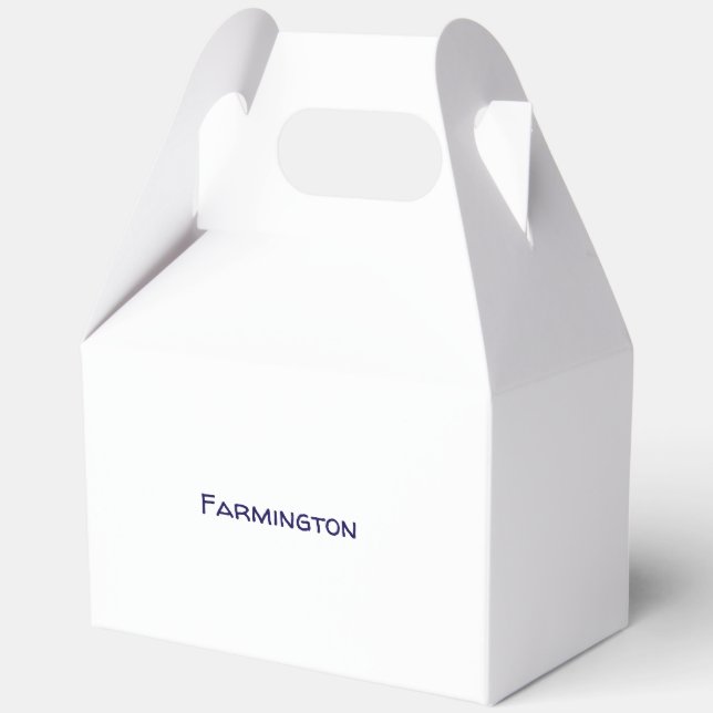 Create Your Own Large Gable Favour Box (Front)