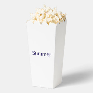 Create Your Own Large Popcorn Favour Box