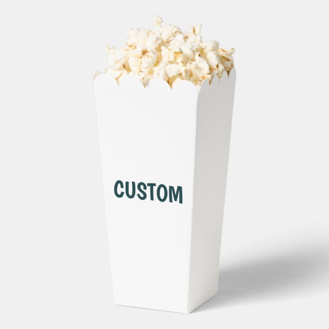 Create Your Own Large Popcorn Favour Box (Popped)