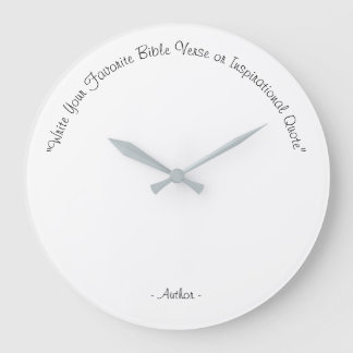 create your own large wall clock