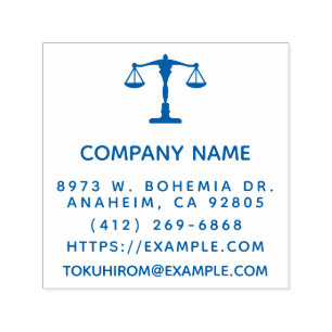 Create Your Own Law Firm Self-inking Stamp