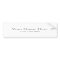 Create Your Own Light White Matte Business Cards