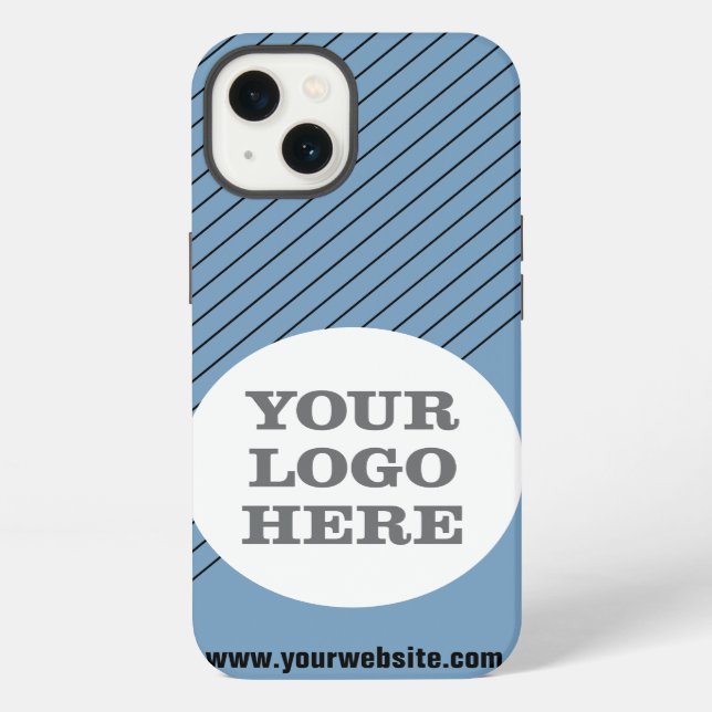 Create Your Own Logo iPhone Case (Back)