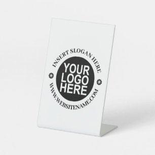 Create Your Own Logo Simple Modern Professional Pedestal Sign
