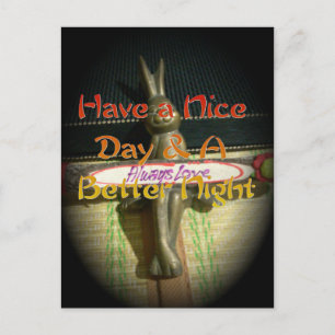 Create Your Own Love Hakuna Matata Have a nice day Postcard