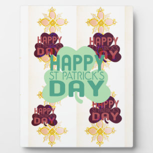 Create Your Own Lovely Happy Saint Patrick's Day Plaque