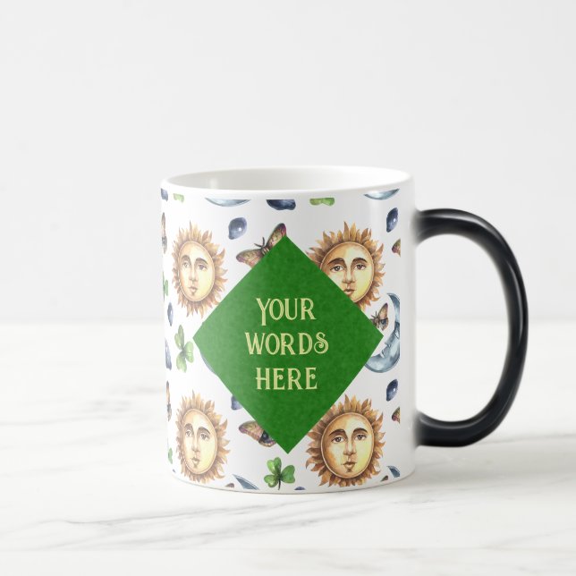 Create Your Own Lucky Celestial Butterfly Magic Mug (Right)