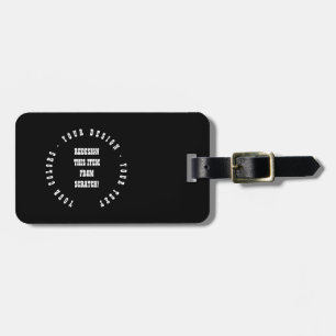 Create Your Own Luggage Tag