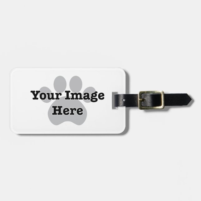 CREATE YOUR OWN LUGGAGE TAG (Front Horizontal)