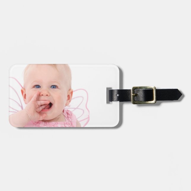 Create Your Own Luggage Tag (Front Horizontal)