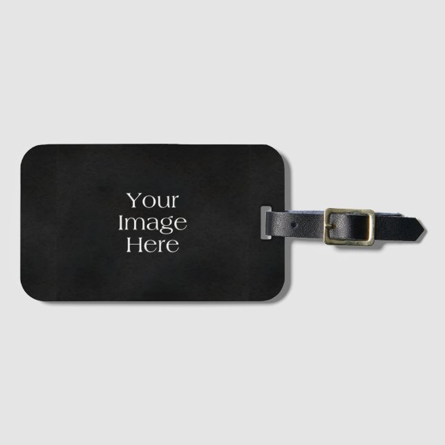 Create Your Own Luggage Tag (Front Horizontal)