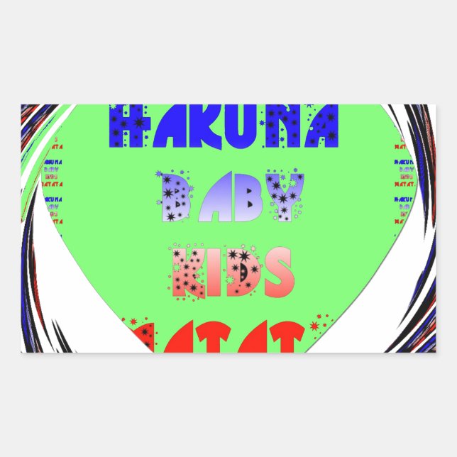 Create Your Own Luminous Hearts Baby Kid Design Sticker (Front)