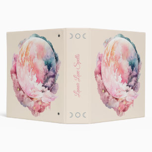 Create Your Own Lunar Love Magic Cloudy Pink Moon Binder