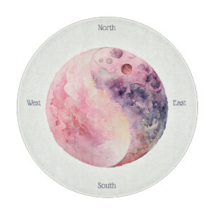 Create Your Own Lunar Love Magic Pink Moon Cutting Board