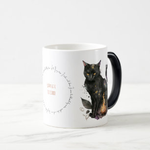 Create Your Own Magic Black Cat Mug