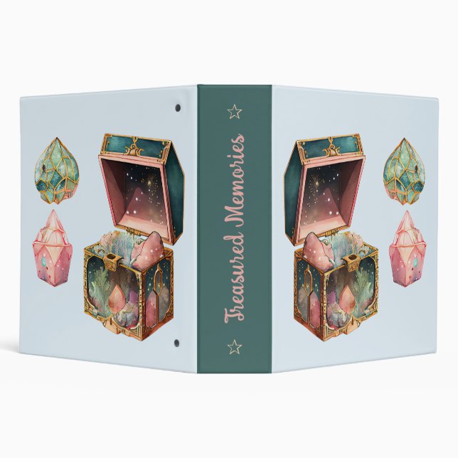 Create Your Own Magic Box & Crystals Binder (Background)
