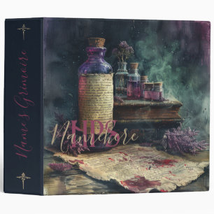 Create Your Own Magic Elixir Bottles Apothecary Binder