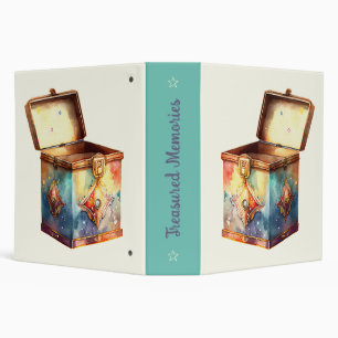 Create Your Own Magic Memories Tin Box Binder