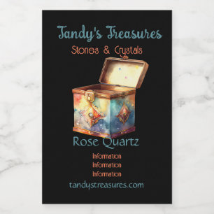 Create Your Own Magic Memories Tin Box Wine Label