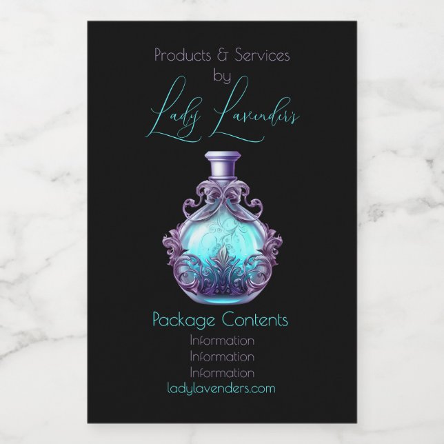 Create Your Own Magic Potion Apothecary Label (Single Label)