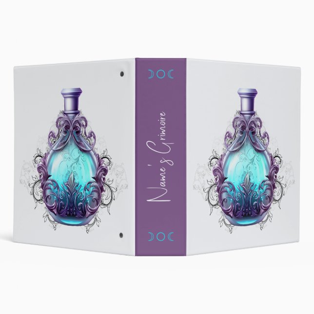 Create Your Own Magic Potion Binder (Background)