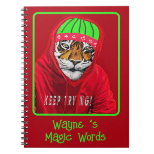 Create Your Own Magic Tiger Notebook