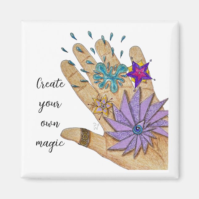 Create Your Own Magic Tile Magnet (Front)