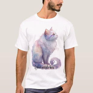 Create Your Own Magic White Cat T-Shirt