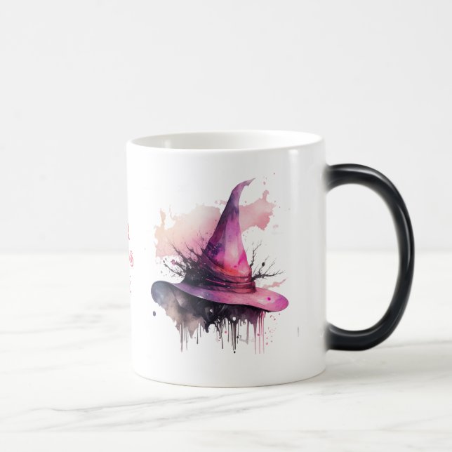 Create Your Own Magic Witch Hat Mug (Right)