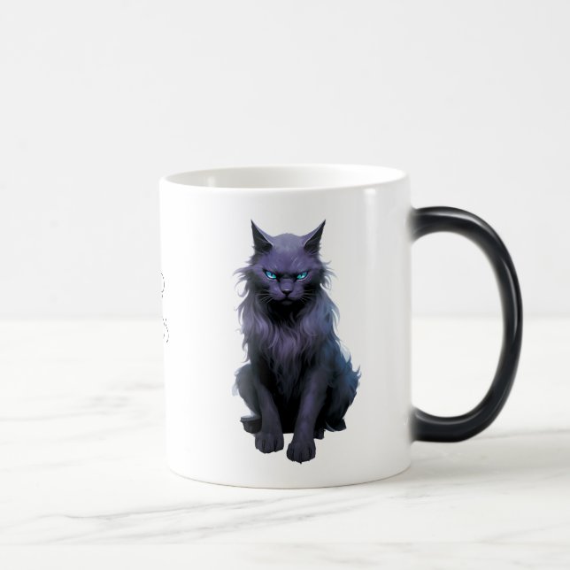 Create Your Own Magical Black Cat Magic Mug (Right)