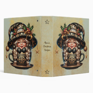 Create Your Own Magical Christmas Gnome Tea Cup Binder