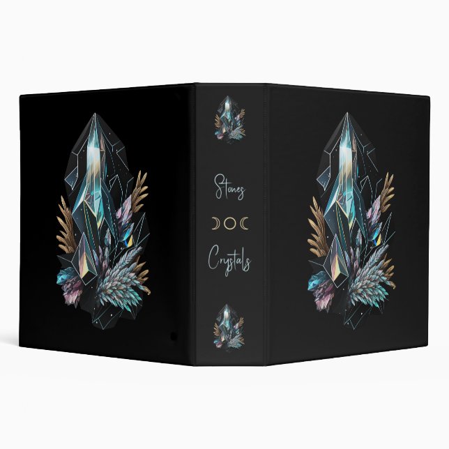 Create Your Own Magical Crystals Binder (Background)
