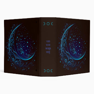 Create Your Own Magical Filigree Blue Moon Binder