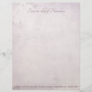 Create Your Own Magical Lavender Purple Gunge Letterhead