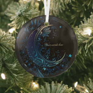 Create Your Own Magical Moon Glass Ornament