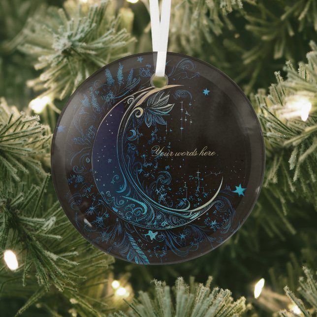 Create Your Own Magical Moon Glass Ornament (Insitu)