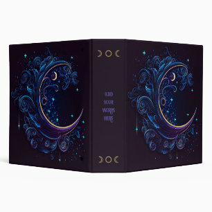 Create Your Own Magical Moon Waves Binder
