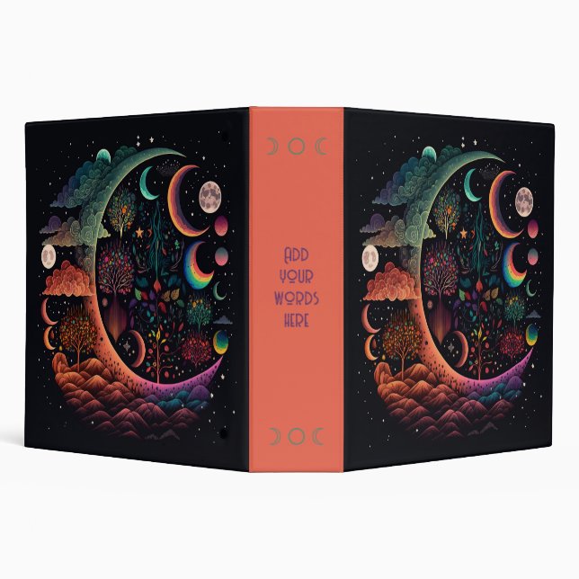 Create Your Own Magical Planetary Paradise Binder (Background)
