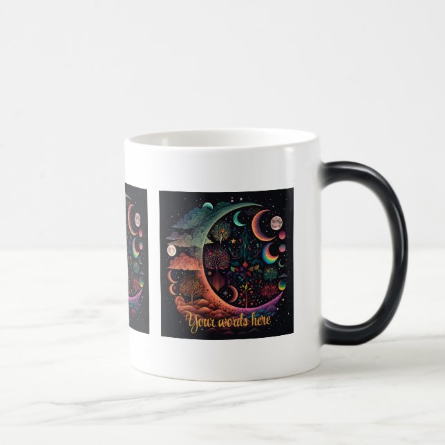 Create Your Own Magical Planetary Paradise Magic Mug (Right)